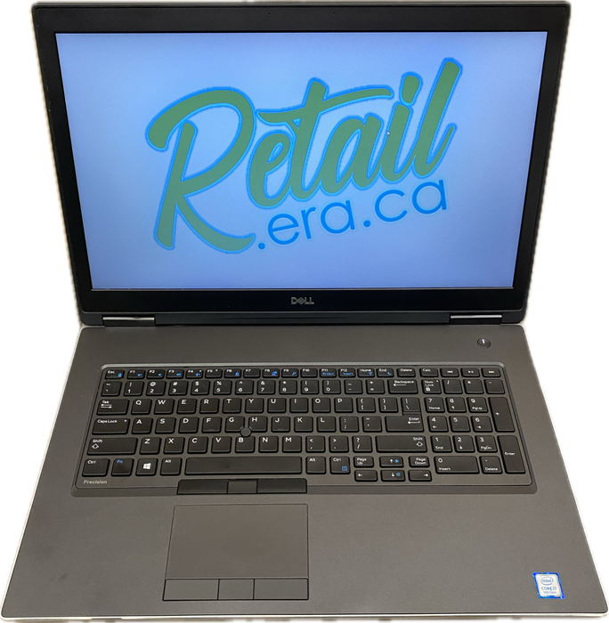 Dell Precision 7740 17" i7-9750H Radeon Pro WX3200 4GB GPU 16GB 256SSD READ  Lap200