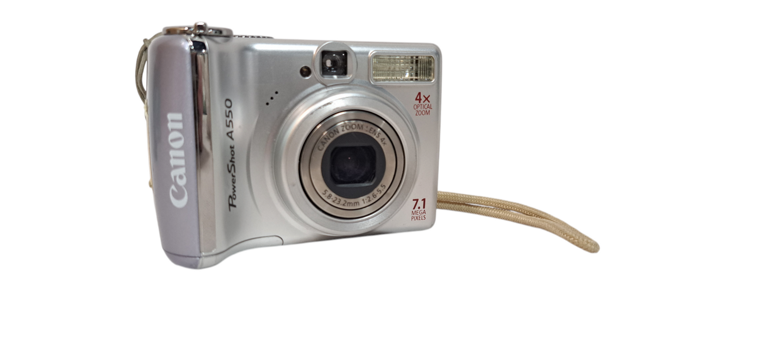 Canon PowerShot A550 7.1MP Compact Digital Camera | READ