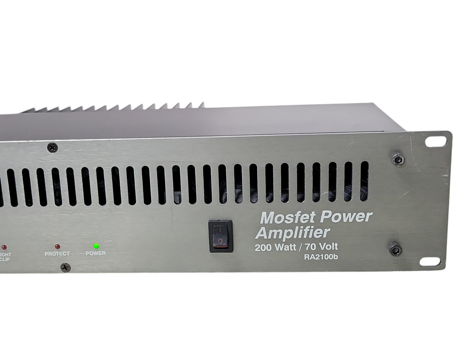 Rolls RA2100b Mosfet Power Amplifier 2U Rack Mount, READ _