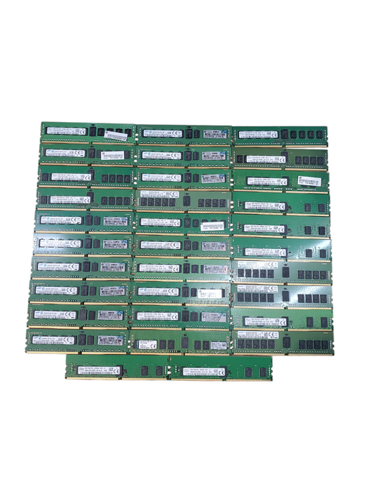 Lot of 32x, Assorted 8GB DDR4 Server RAM