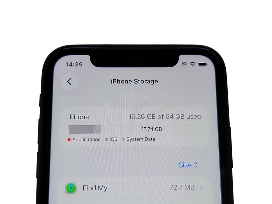 Apple iPhone 11 - 64GB - Space Gray [A2111]