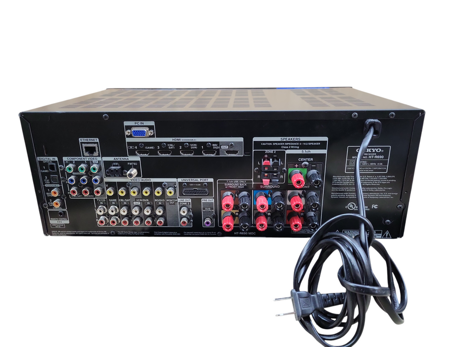 ONKYO AV Receiver HT-R680 Digital Home Theater Receiver 7.1 Channel !