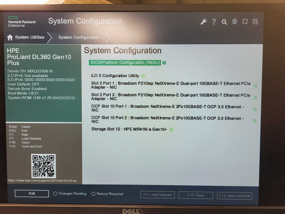 HPE PL DL360 Gen10 Plus 2.5" Silver 4314 CPU 32GB RAM P416i-a Gen 10+  $