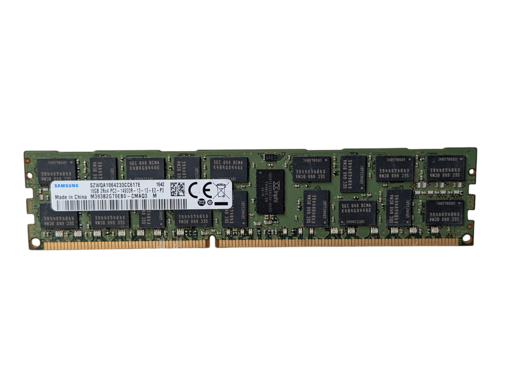 16GB DDr3 Server RAM Memory SAMSUNG 2Rx4 PC3-14900R-13-13-E2-P3 Q
