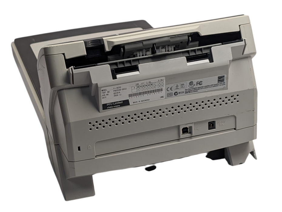 Fujitsu Fi-6230 Flatbed + Feeder Scanner READ  Q-