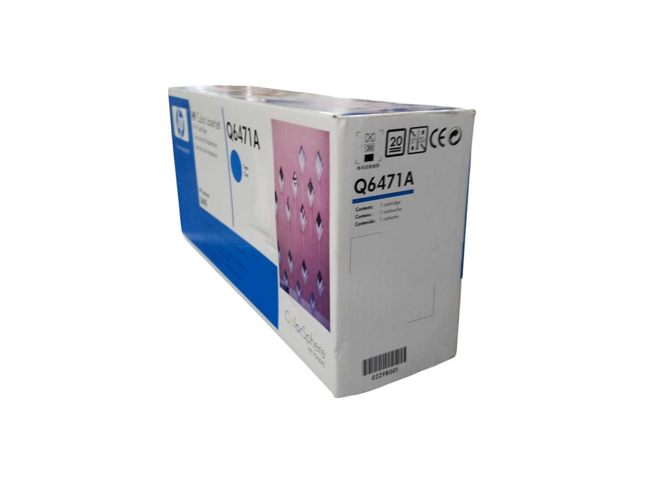 New Sealed HP 3600 Q6472A CIAN Toner Cartridge For LaserJet 3600