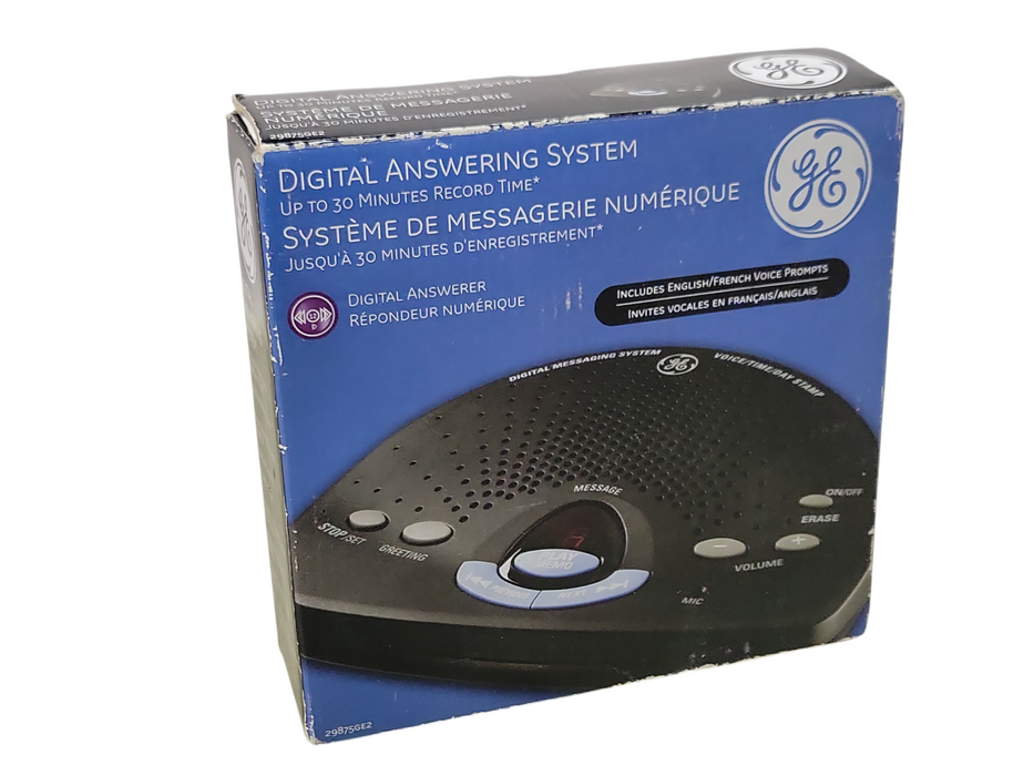 Open-Box GE Digital Answering System up to 30 minutes record time 29875GE2 _