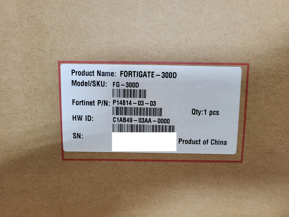 Fortinet FortiGate 300D Firewall Security Appliance Brand new $