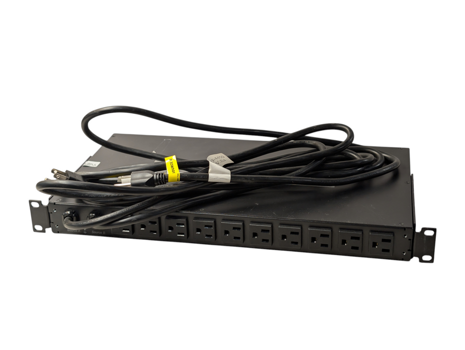 APC AP4450 10-Outlet Automatic Transfer Switch PDU 120V Rackmount -