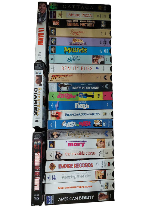 Bundle of 50 VHS Movies , All Different Random Movies  =