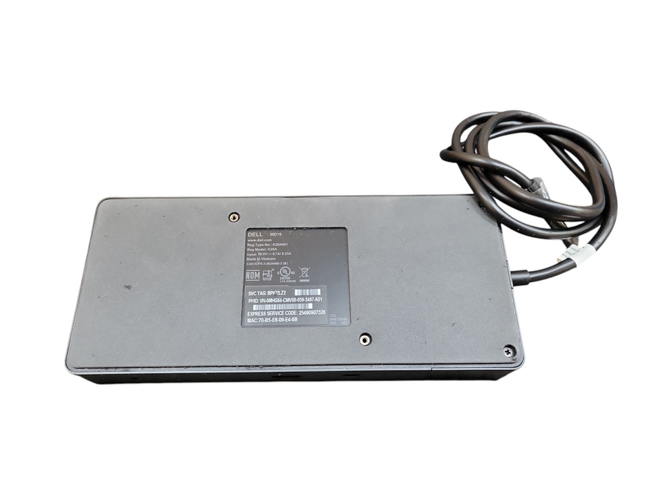 Dell WD19 Thunderbolt Docking Station w/ 180W AC Adapter !