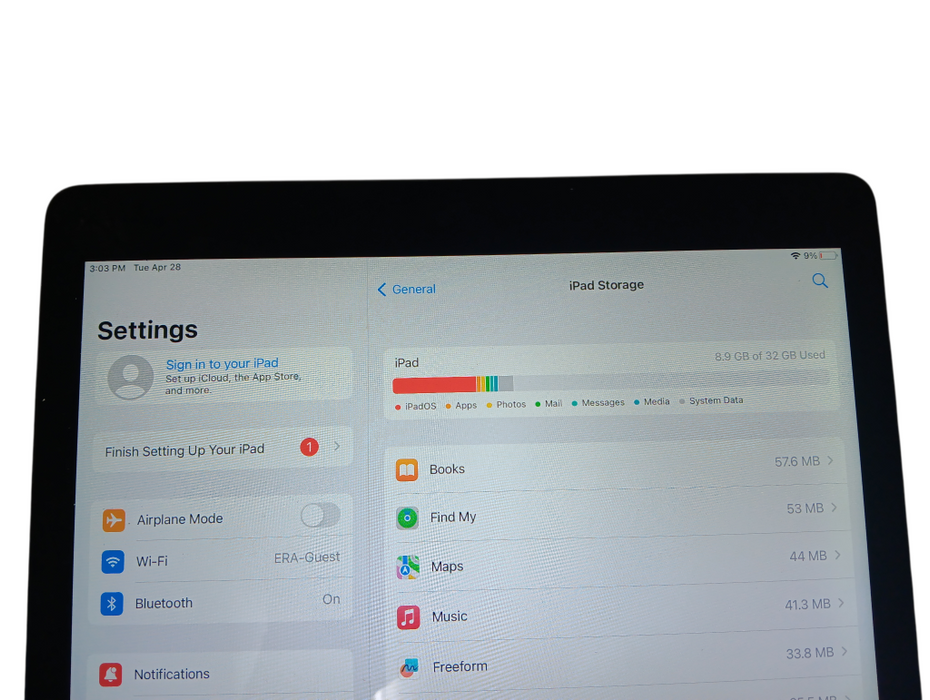 Apple iPad Pro 12.9-inch 1st Gen - Space Gray - 32GB [A1584] Q