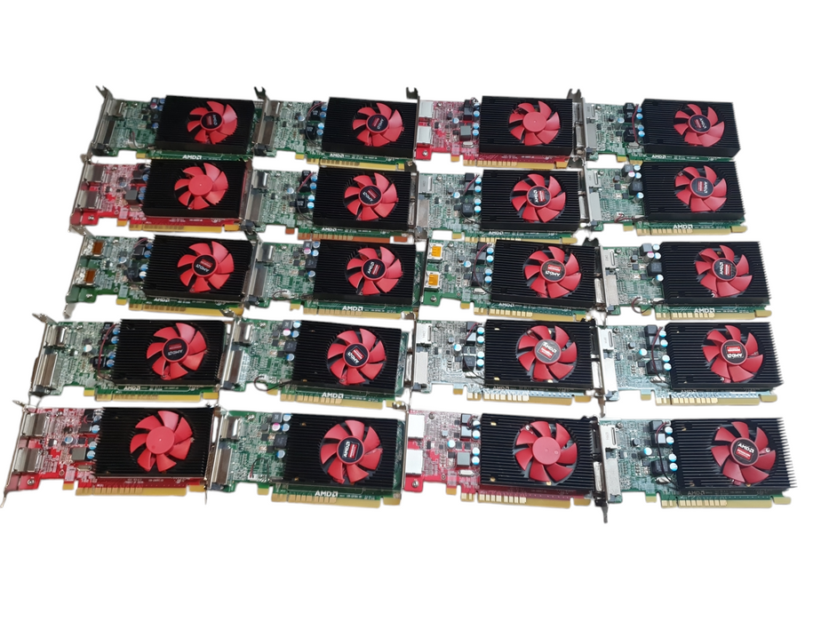 Lot of 20x Tested Assorted AMD Radeon Graphics Cards