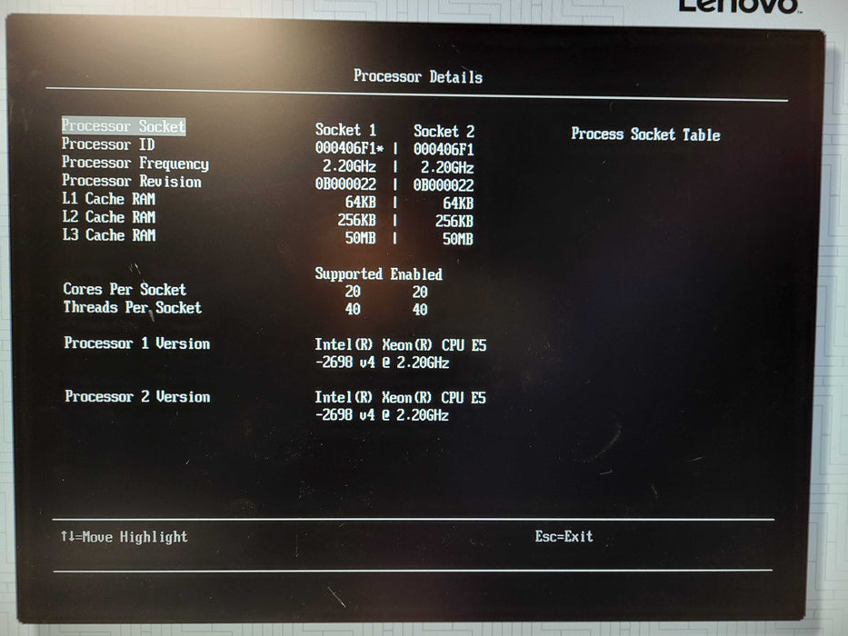 Lenovo X3550 M5 1U 4x 2.5" | 2x Xeon E5-2698 v4, 32GB DDR4, M1215, No HDDs $