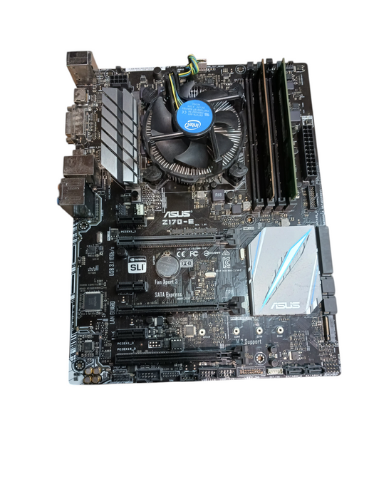 Asus Z170-E Motherboard & Intel i7-6700K CPU 8GB DDR4 READ