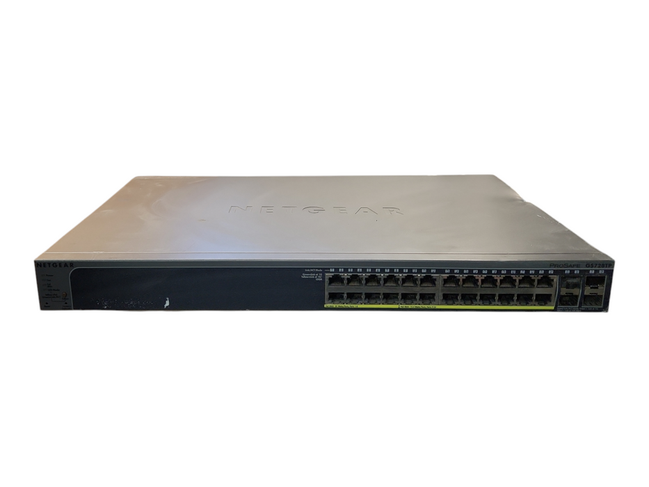 NetGear GS728TP ProSafe 24-Port Gigabit Smart Switch with PoE and 4x SFP Port Q