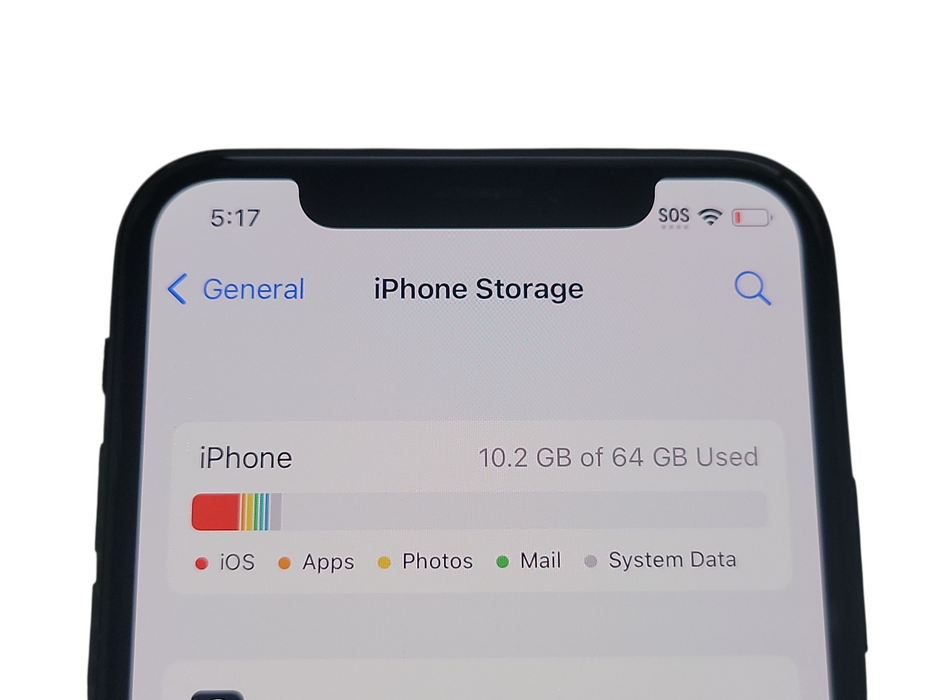 Apple iPhone X - 64GB - Space Gray [A1901]