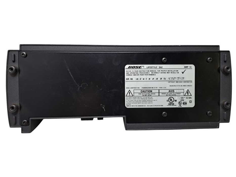 Bose LifeStyle SA2 Stereo Amplifier | Amp Only No Cables )