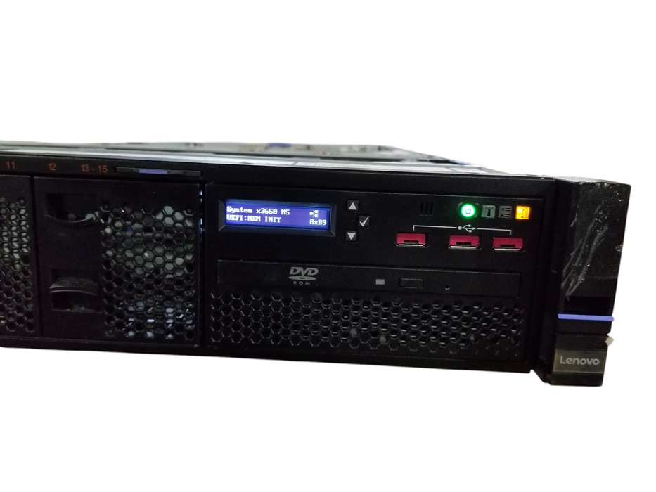 Lenovo System x3650 M5, 1x Xeon E5-2620v4 @2.10GHz, 32GB DDR4, M5210 RAID Q