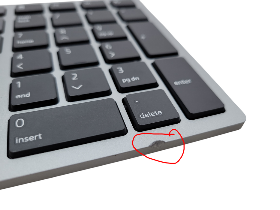 Dell KB7221WT Bluetooth Wireless Keyboard