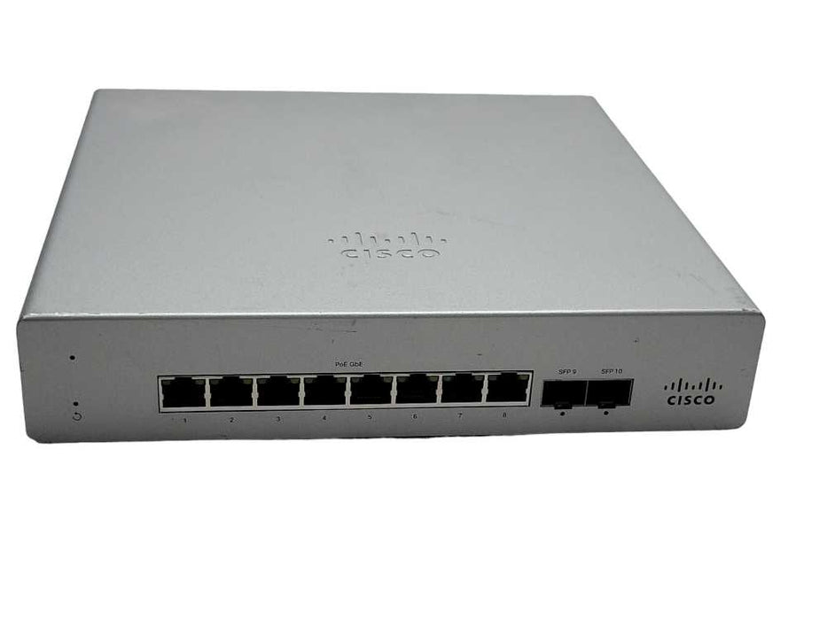 Cisco MS120-8FP - 10 Ports Fully Managed Ethernet Switch *UNCLAIMED* Q_