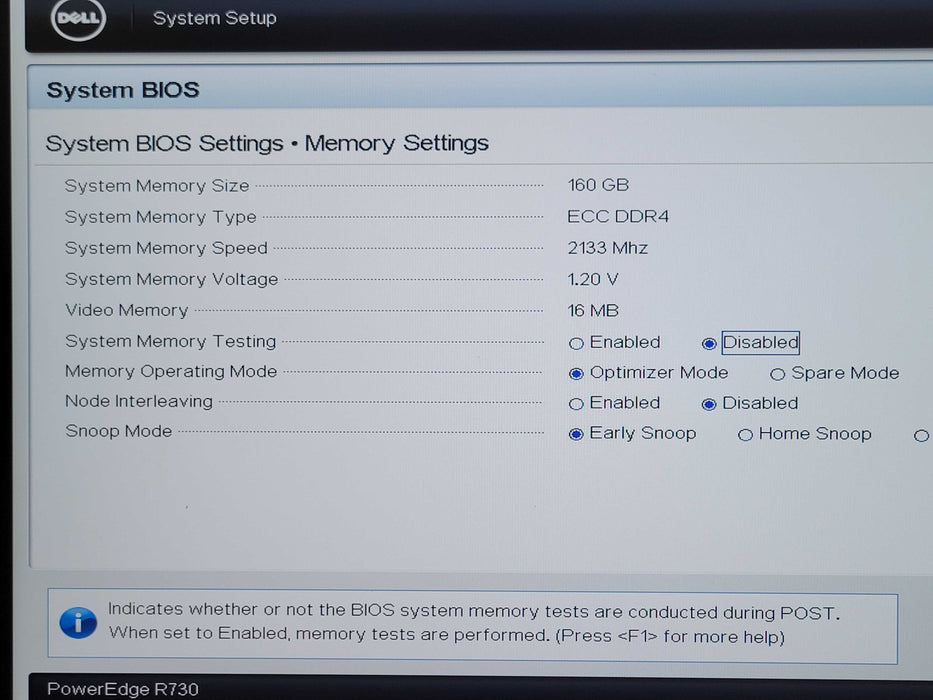 Dell PE R730 2x Xeon E5-2650Lv3 1.80Ghz 160GB DDR4, H330 mini 2x PSU _