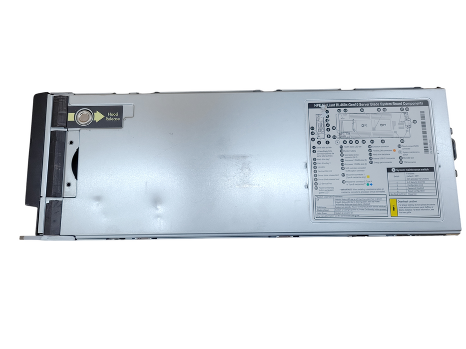 HPE ProLiant BL460c Gen10 Server Blade Barebones No CPU/RAM/HDD !