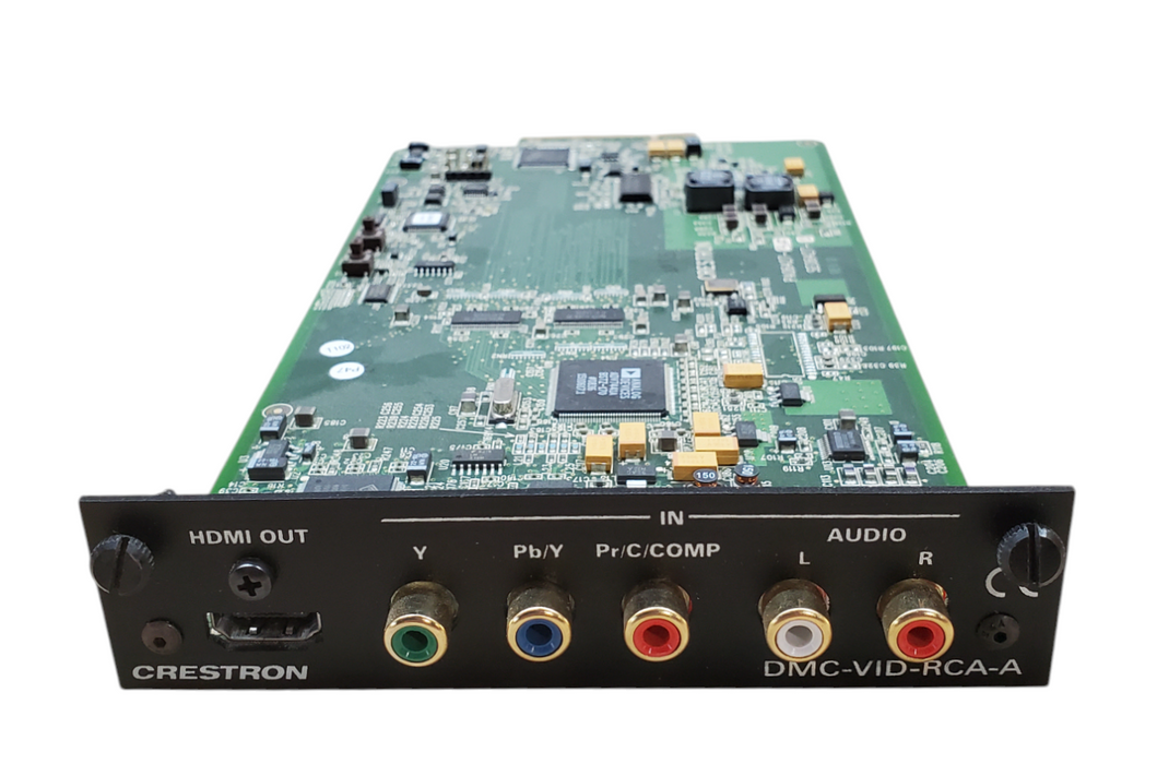 Crestron DMC-VID-RCA-A Analog Video and Audio Input Card
