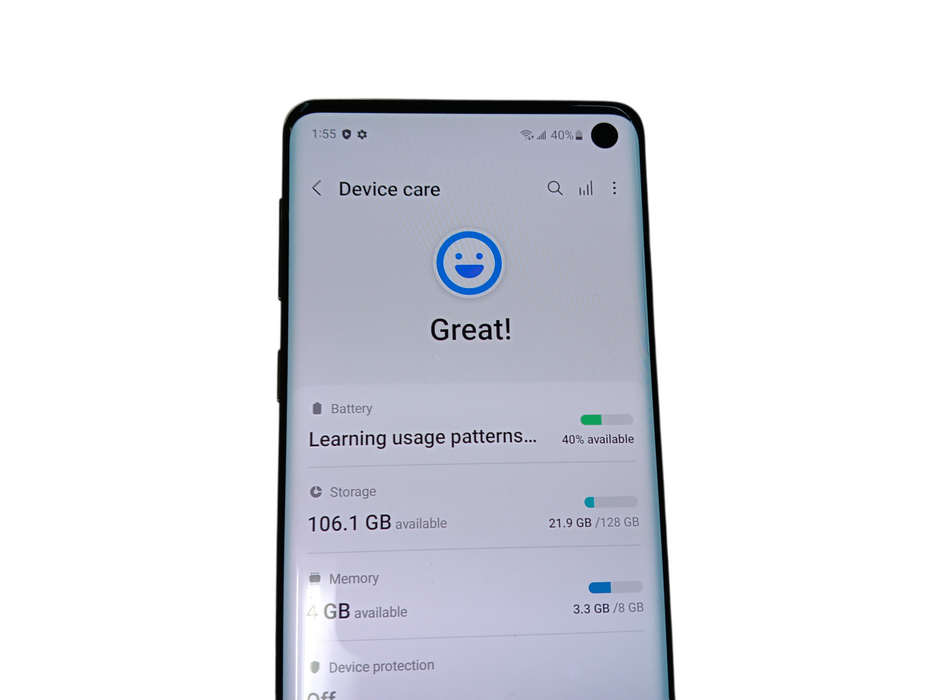 Samsung Galaxy S10 - 128GB - Black [SM-G973W]