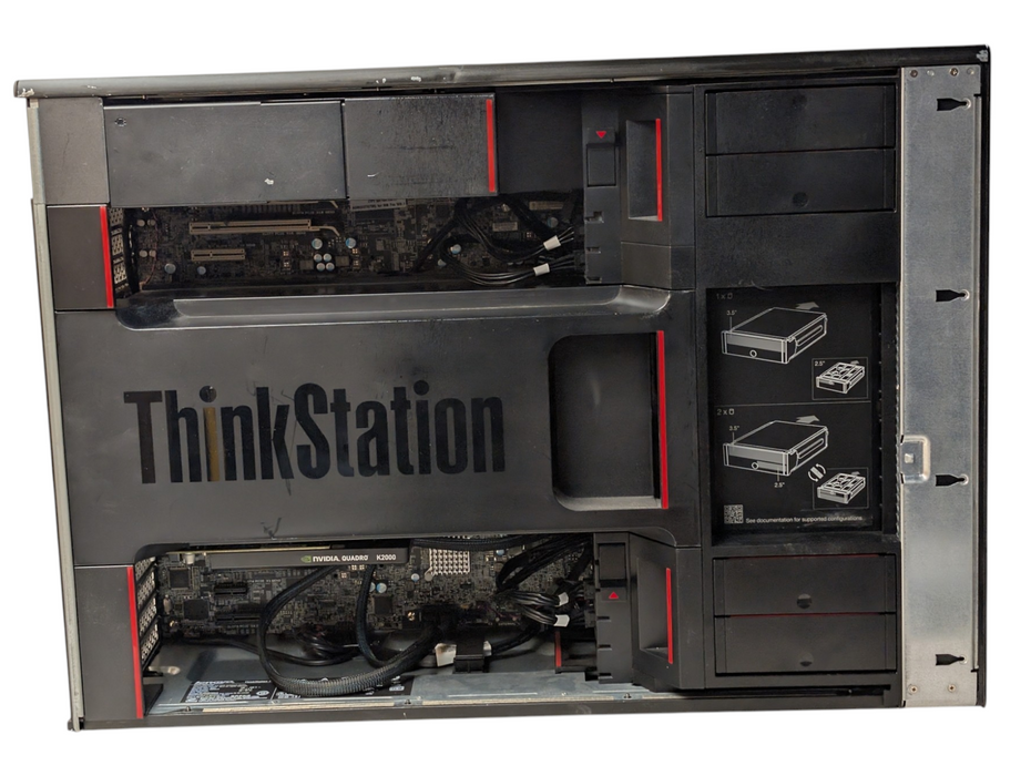 Lenovo ThinkStation P900 2x Intel Xeon E5-2683 v3 64GB RAM 500GB SSD  -