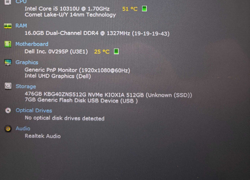 Dell Latitude 5310 2-in-1 TOUCH Core i5-10310 vPRO 16GB RAM 512SSD READ!  Lap200