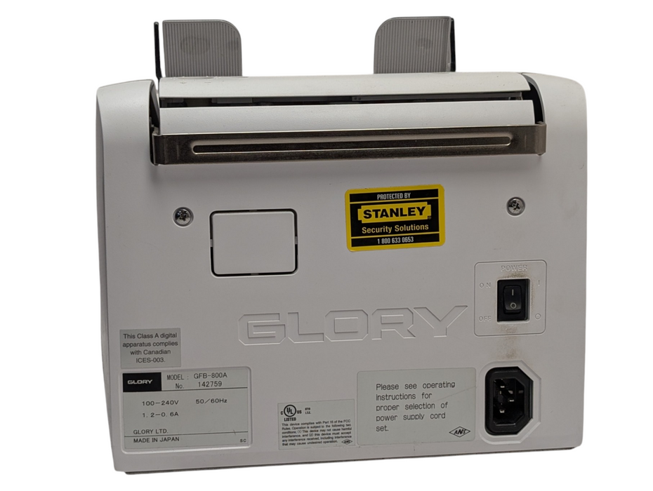 GLORY GF-800A Currency Counter  -