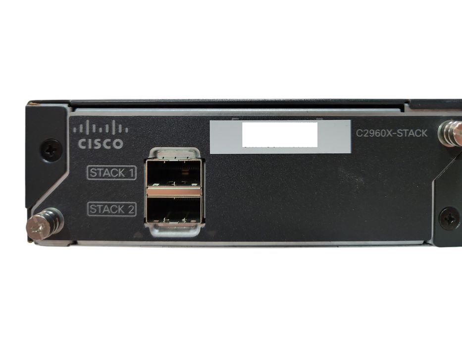 Cisco WS-C2960X-48FPD-L, 48-Port Gigabit PoE+ 2x10G SPF, Stack Module