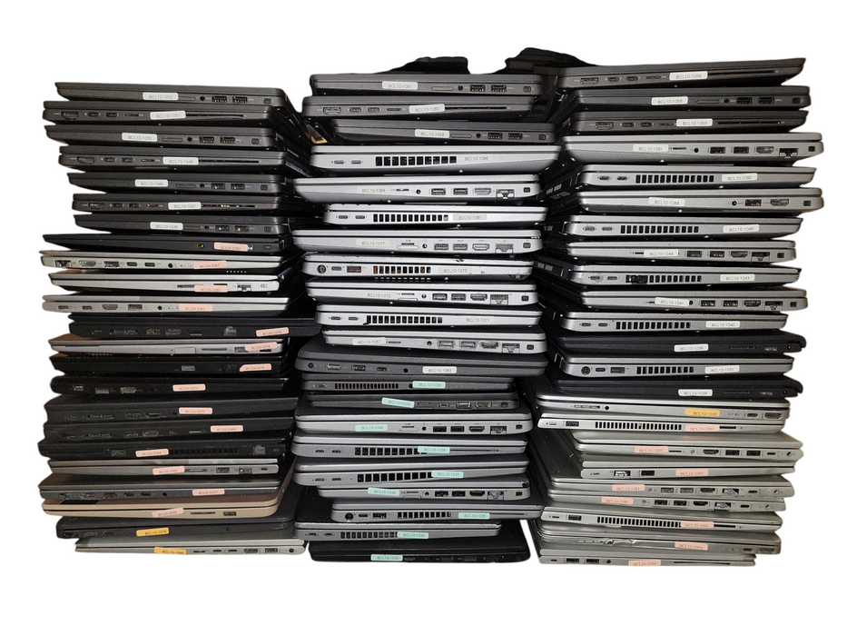 Lot 67x B/C-Grade Dell/Lenovo/HP 10-12Gen Laptops (BCL10-17)