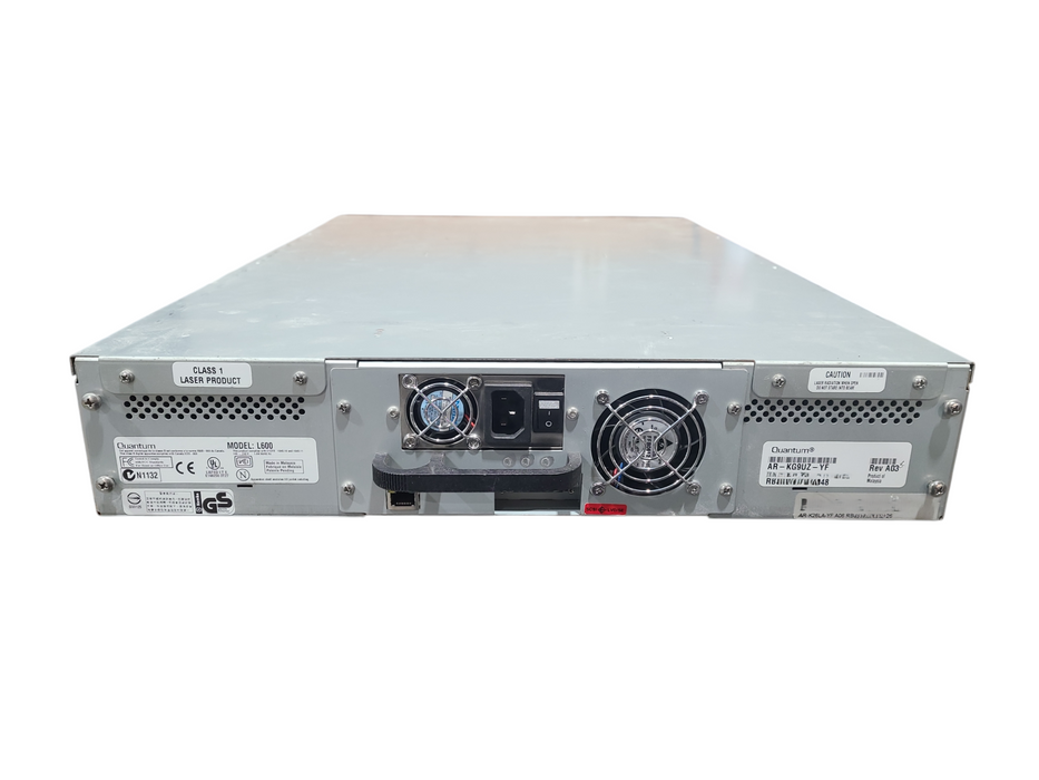 Quantum ATL SuperLoader L600 Tape Drive Autoloader AR-KG9UZ-YF *READ*