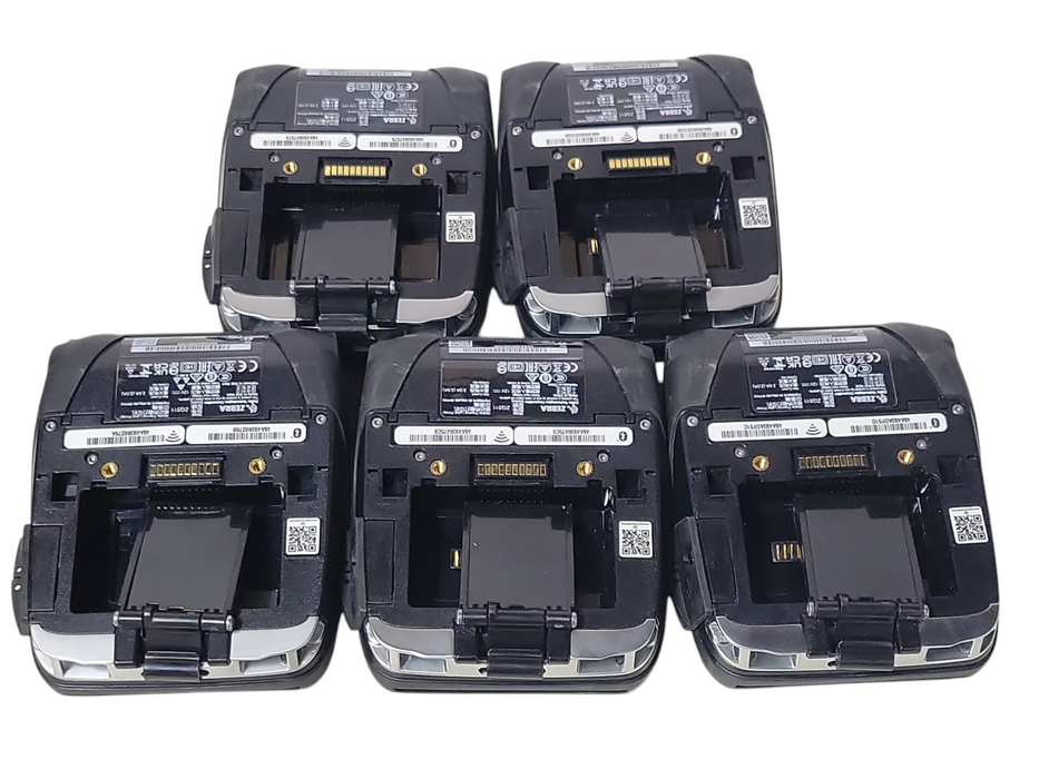 Lot of 5x - Zebra ZQ511 Mobile Thermal Label Printer ZQ51-BUW0000-00 Q%