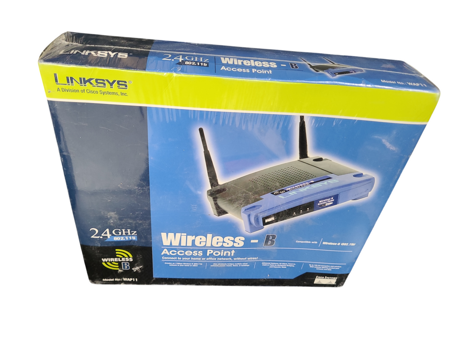 Linksys WAP11 Wireless B Network Access Point 2.4Ghz 802.11b