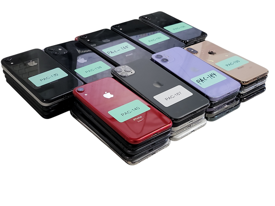 Lot of 45x Apple iPhone [X to 12 Pro Max | Parts | B/C Condition][PAC-4] (