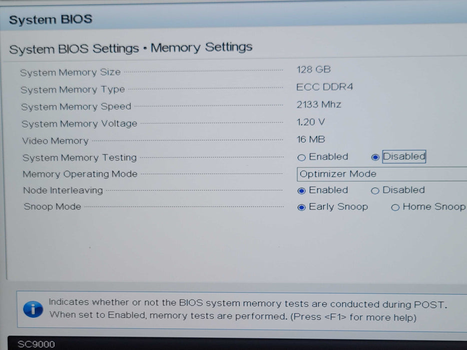 Dell EMC SC9000 2x Xeon E5-2667v3 3.20Ghz 8C, 128GB DDR4, 2x PSU, READ _