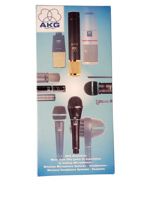 AKG C568B Professional Shotgun Microphone Condenser Microphone WITH BOX Q
