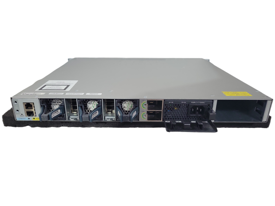 Cisco WS-C3850-48P-S Gigabit PoE Switch !