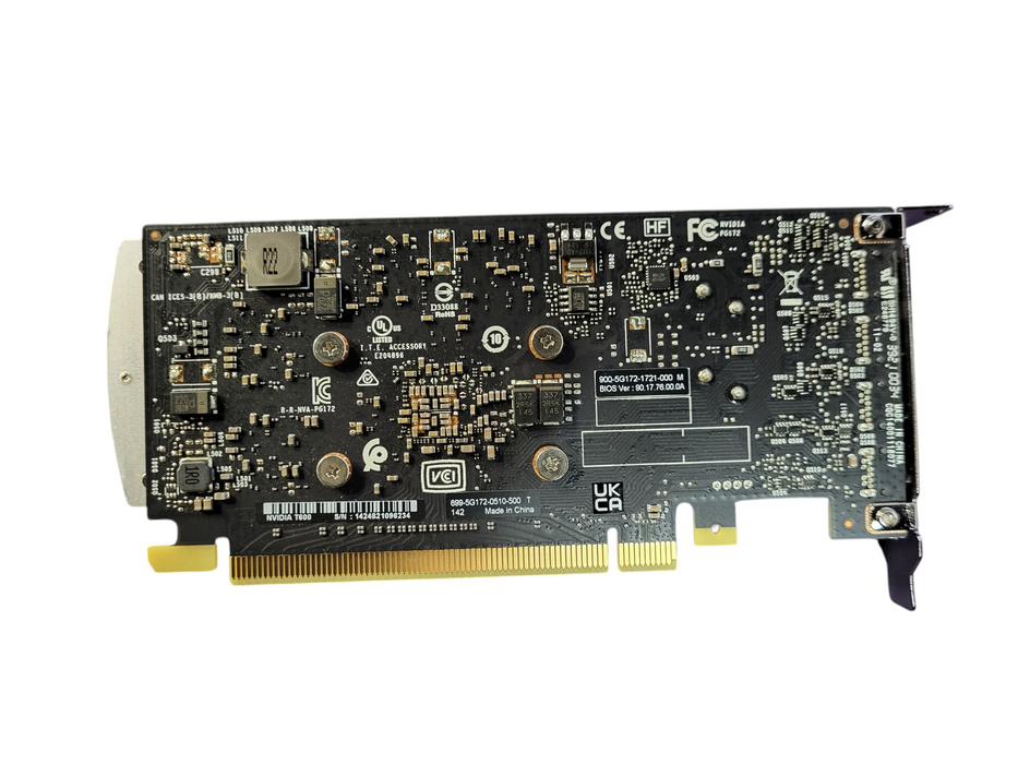 NVIDIA PNY Quadro RTX T600 4GB PCI Express Low profile Graphics Card  $