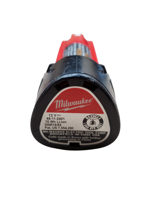 Milwaukee M12 Drill/Driver 2410-20 12V 3/8" (10mm) w/ 1x M12 Battery *READ*