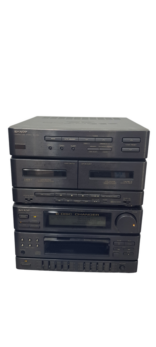 Vintage Sharp CD-C700 2.1 Mini Component Stereo System | READ