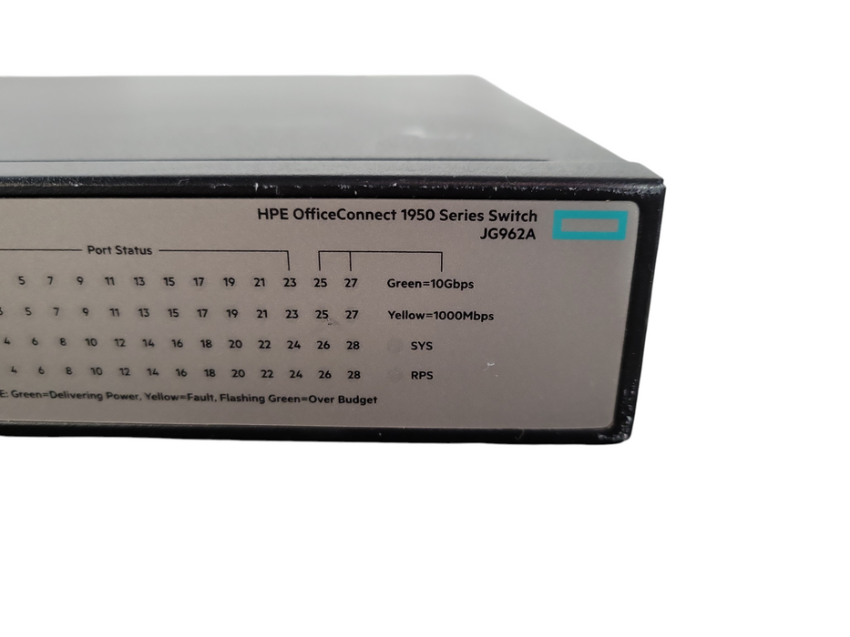 HPE OfficeConnect 1950-24G-2SFP+ 2XGT PoE+ 24Port Gigabit Switch JG962A !