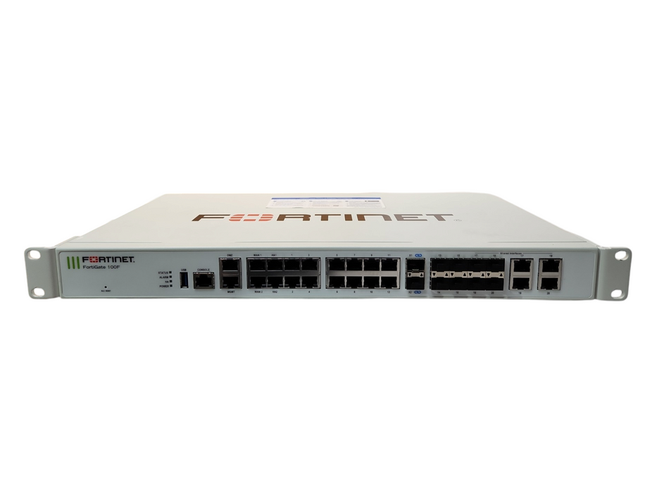 Fortinet FortiGate 100F Network Security Firewall, FG-100F