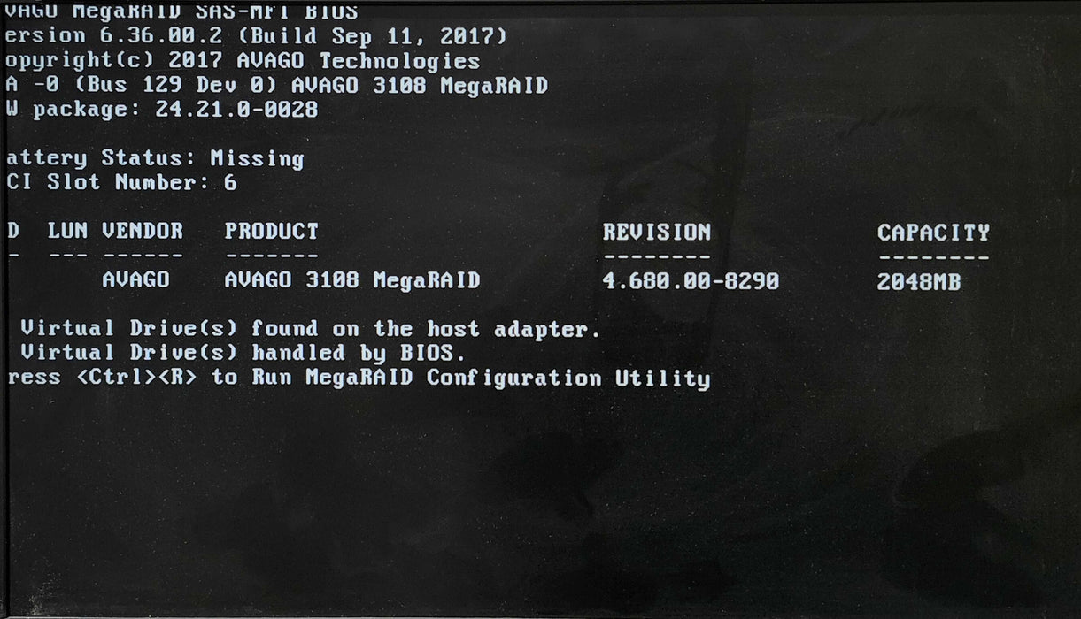 Supermicro X10DRH-C/i, 2x Xeon E5-2620v4, 128GB DDR4, AVAGO 3108 MegaRAID