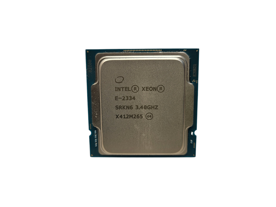 Intel Xeon E-2334 SRKN6 3.40GHz 4-Core 8MB LGA1200 CPU Processor $