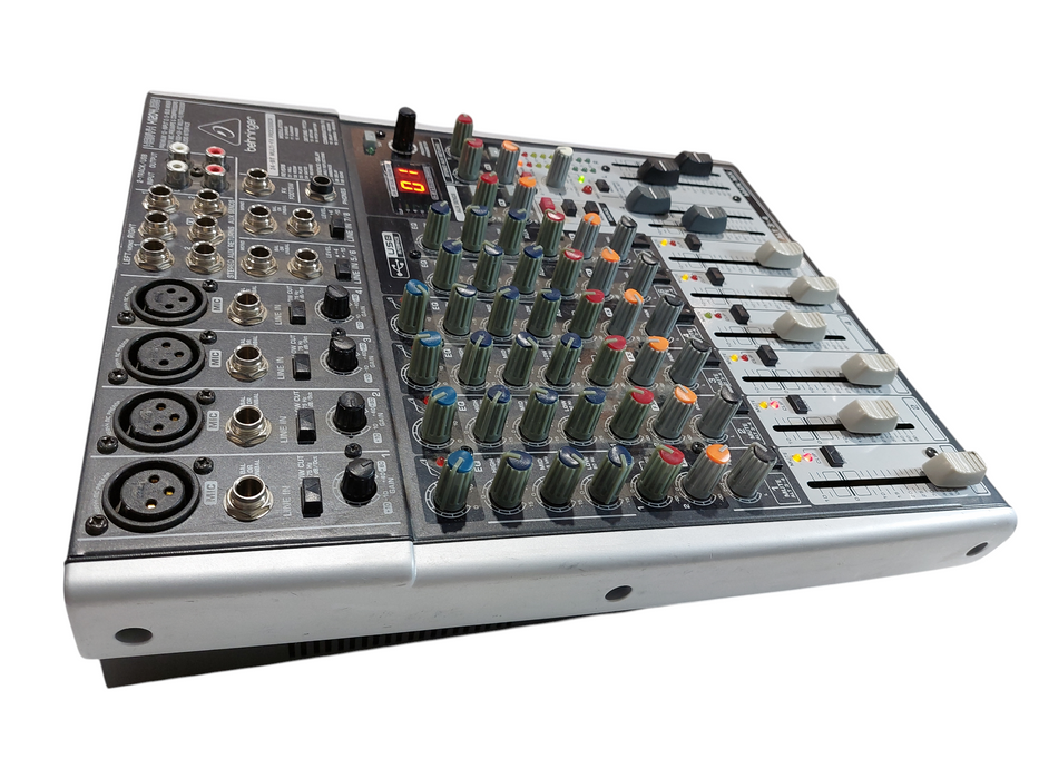 Behringer XENYX-X1204USB 12-Channel USB Audio Mixer with Effects =