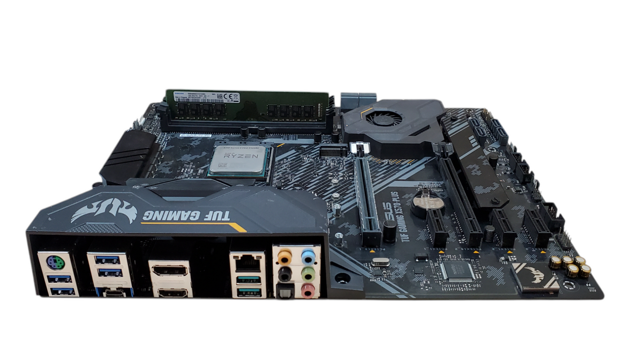 ASUS TUF Gaming X570-PLUS Motherboard - AMD Ryzen 5 PRO 3400GE 16GB RAM